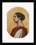 Portrait of the singer and composer Pauline Viardot as Saint Cecilia by Anonymous