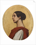 Portrait of the singer and composer Pauline Viardot as Saint Cecilia by Anonymous