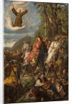 Bohdan Khmelnytsky with Tuhay Bey at Lviv by Anonymous