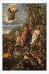 Bohdan Khmelnytsky with Tuhay Bey at Lviv by Anonymous