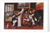 Scene in a monastery by Anonymous