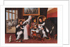 Scene in a monastery by Anonymous