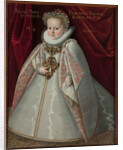 Portrait of Anna Maria Vasa, daughter of King Sigismund III of Poland by Anonymous