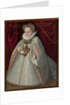 Portrait of Anna Maria Vasa, daughter of King Sigismund III of Poland by Anonymous