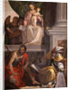 Madonna Enthroned with Child, St John the Baptist, St Louis of Toulouse and Donors by Anonymous