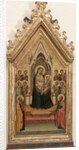 Madonna and Child with eight Angels and Saints Peter and Paul by Anonymous