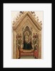 Madonna and Child with eight Angels and Saints Peter and Paul by Anonymous