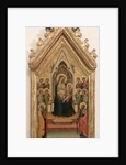 Madonna and Child with eight Angels and Saints Peter and Paul by Anonymous