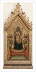 Madonna and Child with eight Angels and Saints Peter and Paul by Anonymous