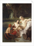Bathsheba at Her Bath by Anonymous