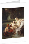 Bathsheba at Her Bath by Anonymous
