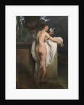 Venus Playing with Two Doves (Portrait of the Ballerina Carlotta Chabert) by Anonymous