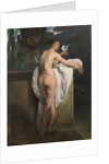 Venus Playing with Two Doves (Portrait of the Ballerina Carlotta Chabert) by Anonymous