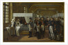 Napoleon I visiting the infirmary of Les Invalides, February 11, 1808 by Anonymous