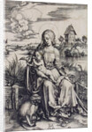 Madonna with the Monkey by Anonymous
