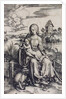Madonna with the Monkey by Anonymous