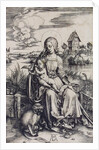 Madonna with the Monkey by Anonymous