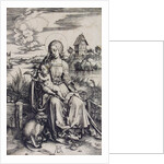 Madonna with the Monkey by Anonymous