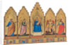 Polyptych: Madonna Enthroned with Child and Saints by Anonymous