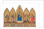 Polyptych: Madonna Enthroned with Child and Saints by Anonymous