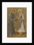 The Sacred Exchange between Saint Francis and Lady Poverty by Anonymous