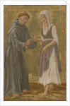 The Sacred Exchange between Saint Francis and Lady Poverty by Anonymous