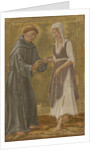 The Sacred Exchange between Saint Francis and Lady Poverty by Anonymous