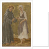 The Sacred Exchange between Saint Francis and Lady Poverty by Anonymous