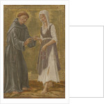 The Sacred Exchange between Saint Francis and Lady Poverty by Anonymous