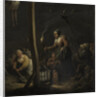 Witches under the gallows by Anonymous