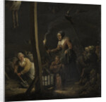 Witches under the gallows by Anonymous