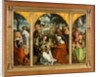Triptych with the Holy Kinship by Anonymous