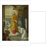 The Appearance of Christ with the Cross to Ekaterina Filippovna Tatarinova by Anonymous