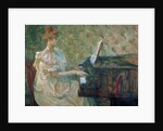 Misia Natanson at the Piano by Anonymous