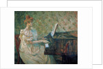 Misia Natanson at the Piano by Anonymous