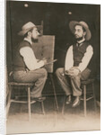 Lautrec paints Lautrec by Anonymous
