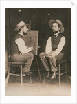 Lautrec paints Lautrec by Anonymous