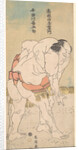 The Sumo Wrestlers Takaneyama Yoichiemon and Sendagawa Kichigoro by Anonymous