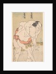 The Sumo Wrestlers Takaneyama Yoichiemon and Sendagawa Kichigoro by Anonymous