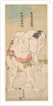 The Sumo Wrestlers Takaneyama Yoichiemon and Sendagawa Kichigoro by Anonymous