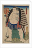 The sumo wrestler Kagamiiwa of the West Side by Anonymous