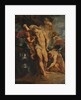 Saint Sebastian Tended by Angels by Anonymous