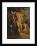 Saint Sebastian Tended by Angels by Anonymous