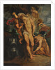 Saint Sebastian Tended by Angels by Anonymous