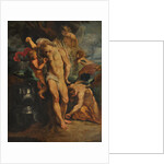 Saint Sebastian Tended by Angels by Anonymous