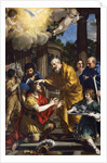 Ananias restoring the sight of Saint Paul by Anonymous