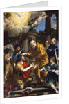 Ananias restoring the sight of Saint Paul by Anonymous
