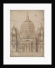 Alternative Proposal for the facade of Basilica of St. Peter in the Vatican by Anonymous