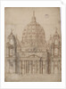 Alternative Proposal for the facade of Basilica of St. Peter in the Vatican by Anonymous