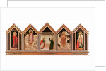 The Annunciationwith Saints Reparata, John the Baptist, Mary Magdalene and Nicholas by Anonymous